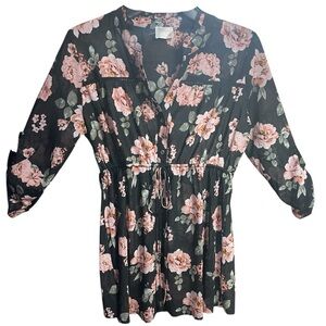 Siren Lily Floral Blouse